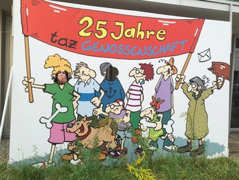 Elena Wolf (ganz links). Beweisfoto: Anna Hunger