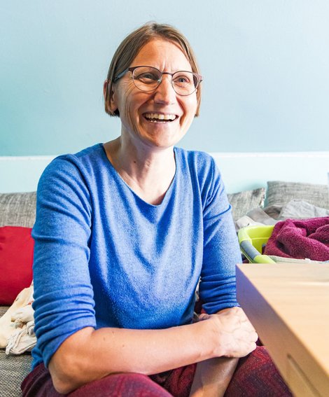 "Ich kann Menschlichkeit mit meiner Arbeit verbinden."