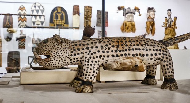 Objekt der Afrikasammlung.