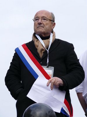 Jacques Bompard bei einer Anti-Abtreibungs-Demo in Paris 2015. Peter Potrowl/CC BY-SA 4.0