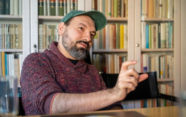 Nikita Gorbunov vom Verein "Ausdrucksreich" hat das Projekt mitentwickelt.