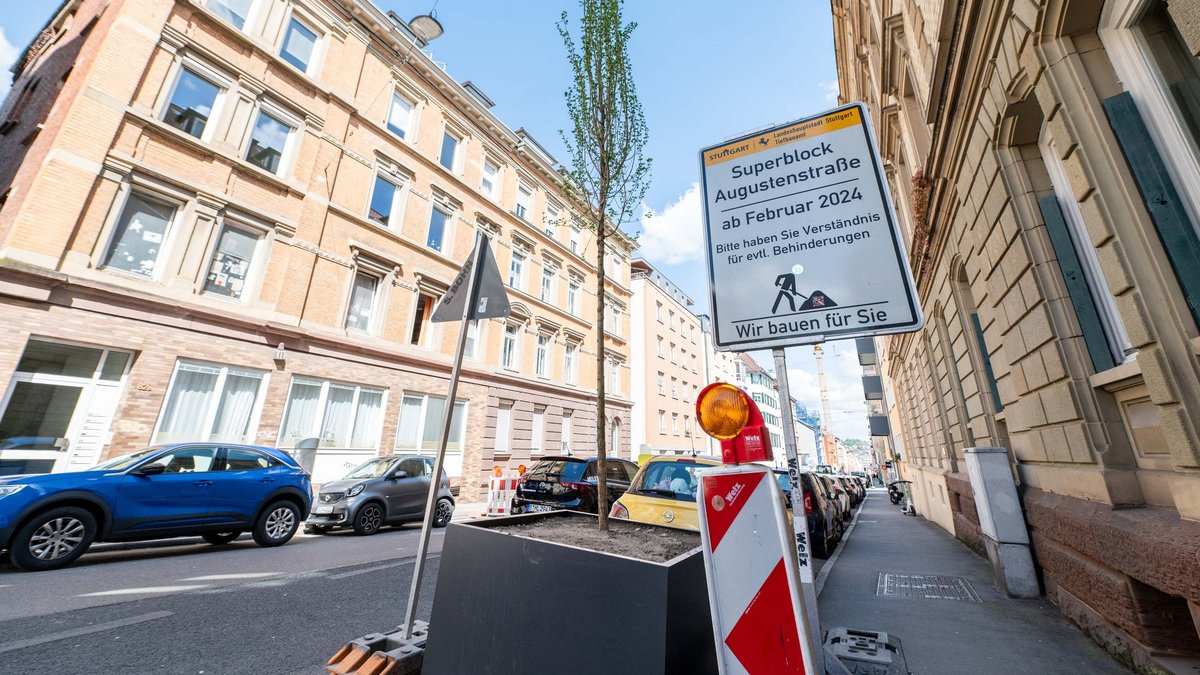 Stuttgarts erster Superblock entsteht – mehr Fotos davon mit Klick auf den Pfeil.