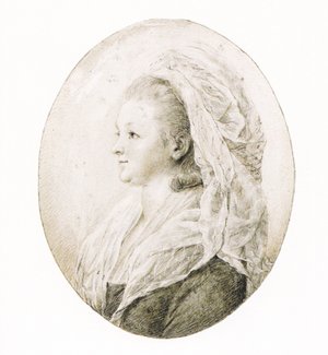 "Von unnachahmlicher Virtuosität und Eleganz". Zeichnung: Anton Graff, wohl 1786