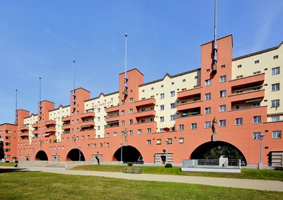 Wiener Vorzeige-Gemeindebau: Karl-Marx-Hof.