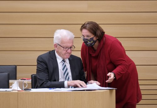 Mal alle nicht so anstellen: Kultusministerin Theresa Schopper (Grüne) wirbt für mehr Gelassenheit in Gender-Fragen. 