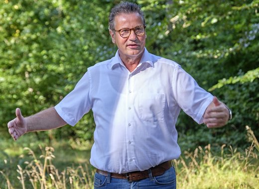 Ein zuverlässiger Bremsklotz: Peter Hauk.  Ein zuverlässiger Bremsklotz: Peter Hauk.
