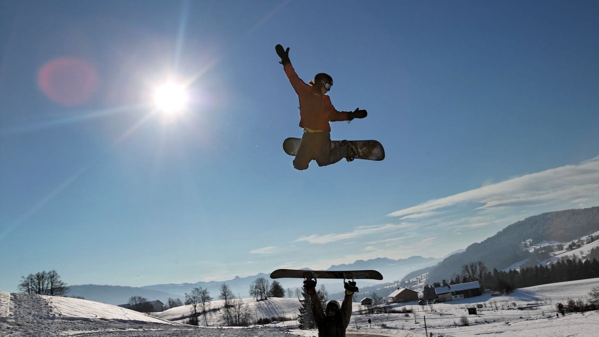 Wintersport? Lebenslust. Foto: Joachim E. Röttgers