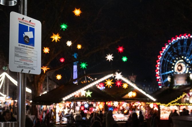 2025 weiter in Betrieb: Kameras in der Innenstadt. Foto: Jens Volle 2025 weiter in Betrieb: Kameras in der Innenstadt. Foto: Jens Volle