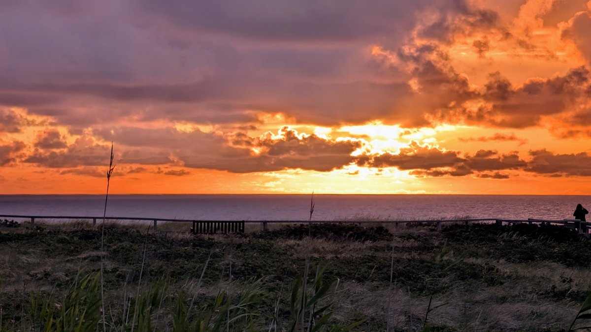 Sonnenuntergänge auf Sylt sind fast immer romantisch spektakulär.