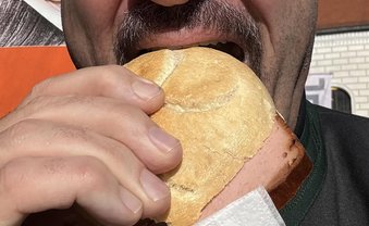 Endlich wieder Leberkäs'