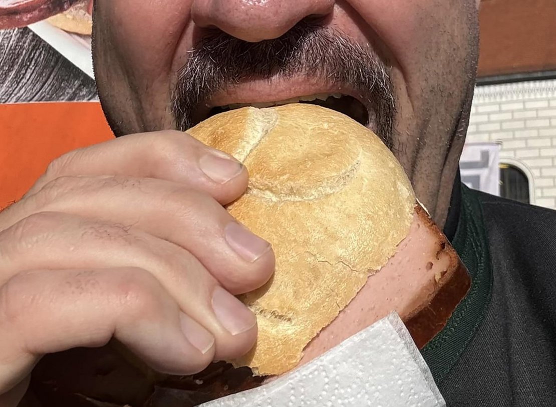 Endlich wieder Leberkäs'