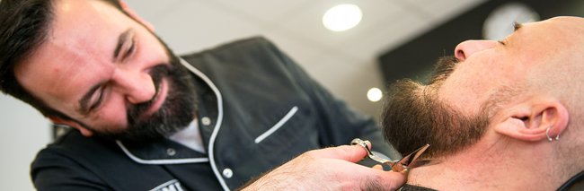 Bartbildner mit Zwirbelkompetenz