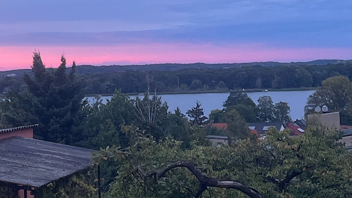 Unser Kolumnist hat den Fluss gewechselt und schickt einen Blick auf die Havel in Werder, Brandenburg. Foto: Joe Bauer