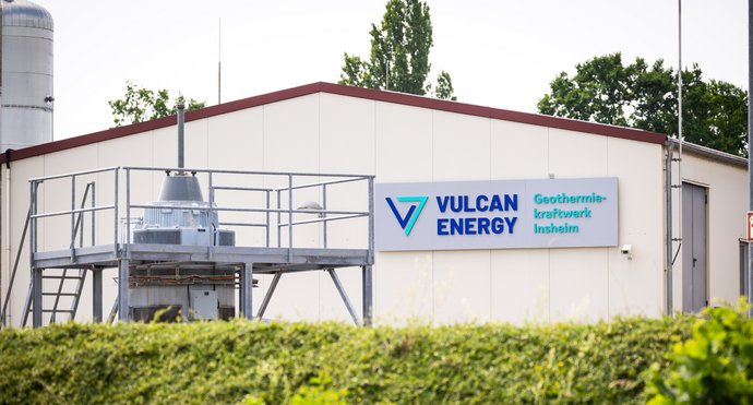 Das Kraftwerk Insheim erzeugt Strom aus Tiefengeothermie.