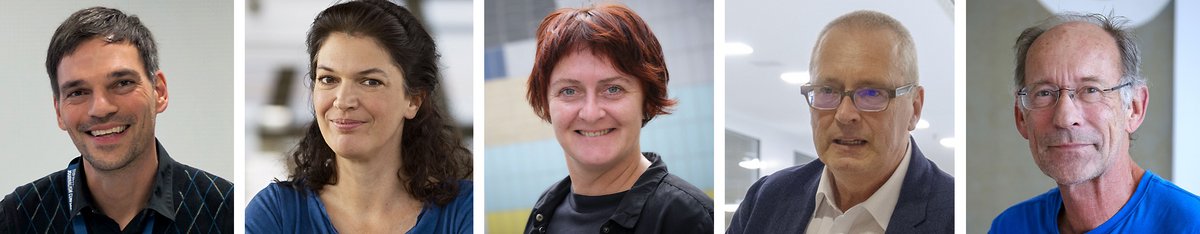 Thomas Schnedler, Ulrike Winkelmann, Anna Hunger, Uwe Vorkötter und Stefan Siller. Fotos: Nina Weymann-Schulz, Anja Weber, Joachim E. Röttgers (3)