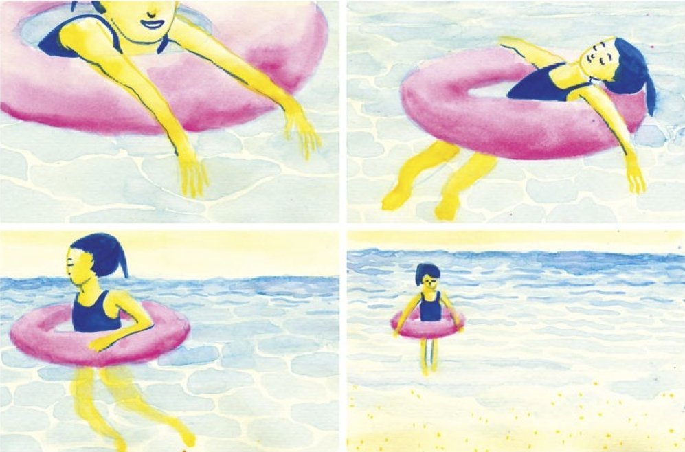In der Sommerhitze beginnt die Geschichte – Fortsetzung mit Klick auf den Pfeil. Bilder: Sheree Domingo/Edition Moderne In der Sommerhitze beginnt die Geschichte – Fortsetzung mit Klick auf den Pfeil. Bilder: Sheree Domingo/Edition Moderne