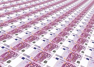 … oder 4600 500-Euro-Scheinen. Foto: Pixabay