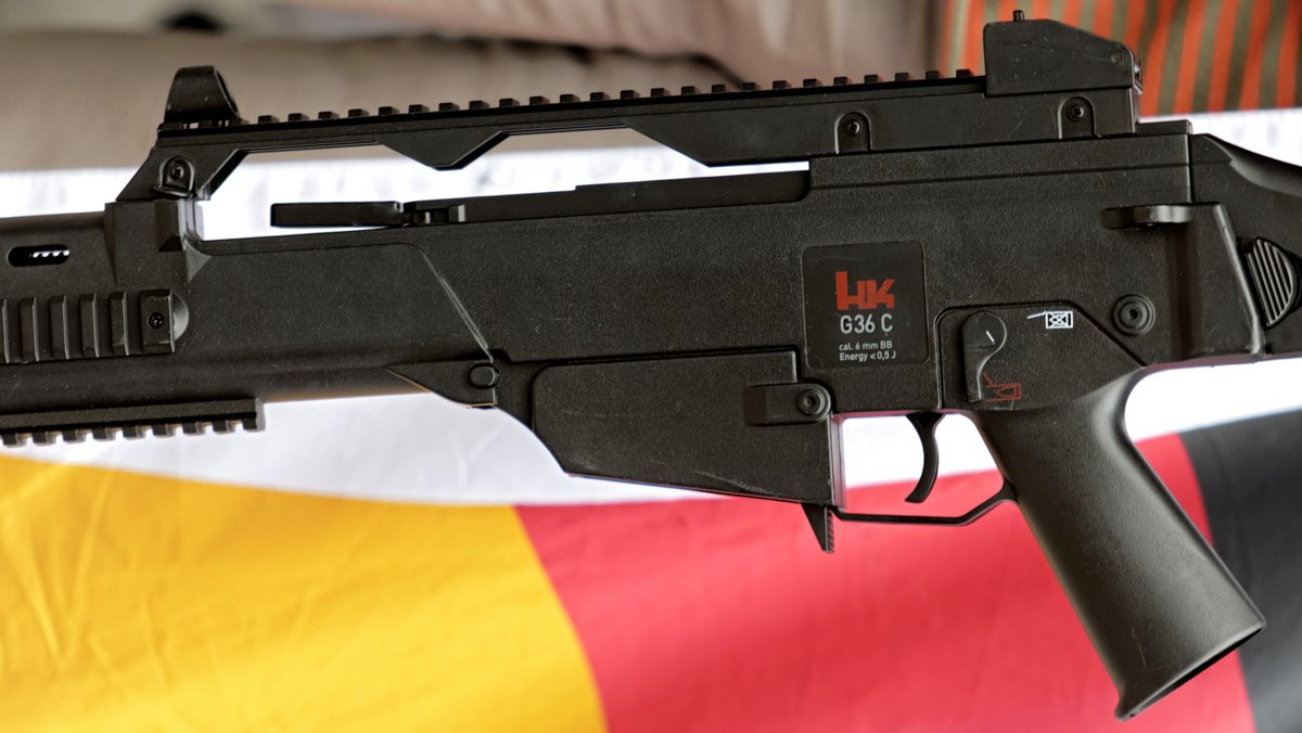 Exportschlager: Das Sturmgewehr G36 von Heckler & Koch war vor allem in Mexiko gefragt. Fotos: Joachim E. Röttgers