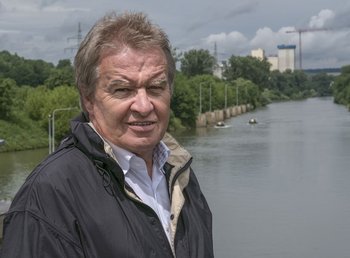 Minister in der Umwelt: Gegen Atommülltransporte auf dem Neckar gab es breiten Widerstand.