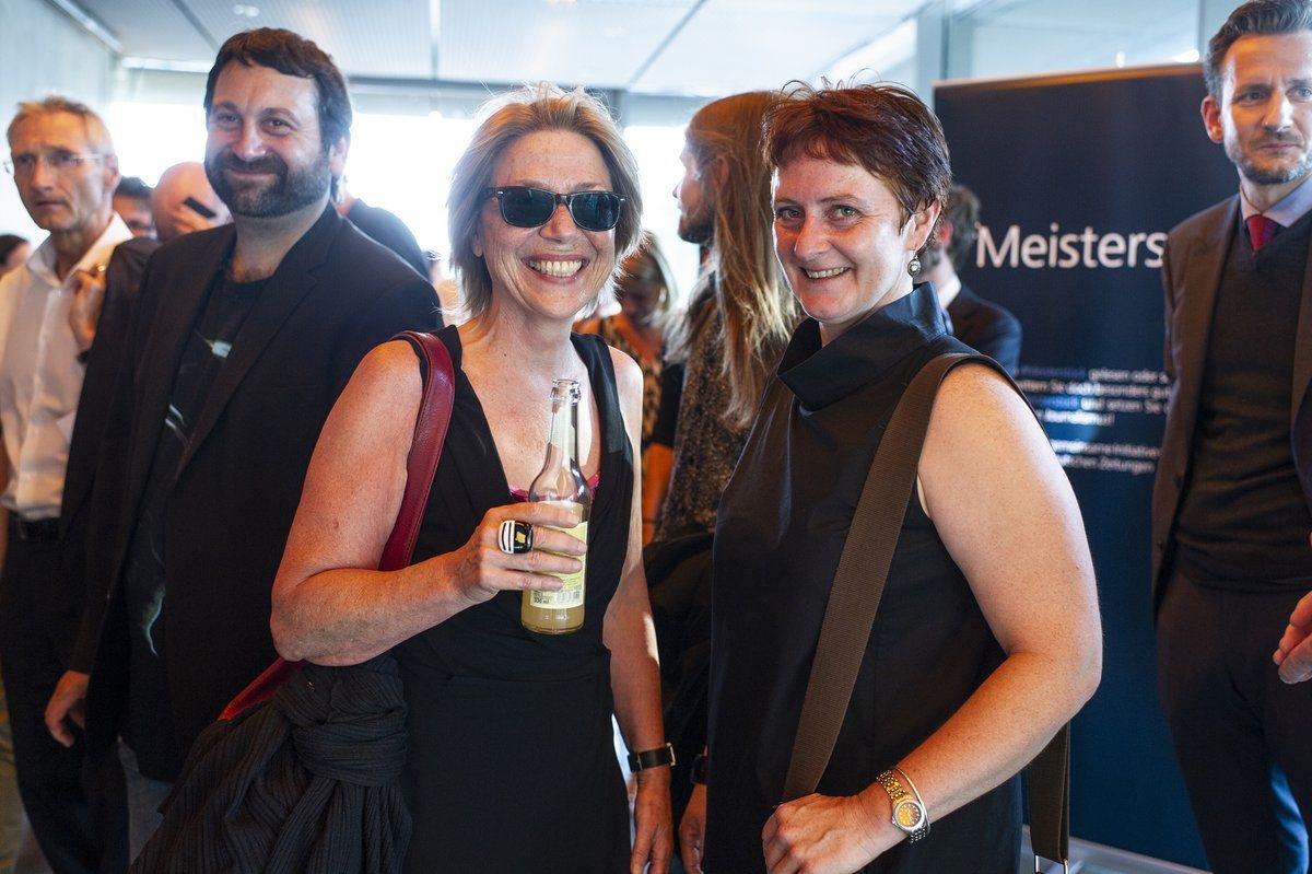 Immerhin dabei gewesen. Susanne Stiefel (links), Anna Hunger. Foto: TWP