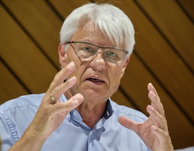 Klaus Andersen vom Aufarbeitungskomitee. Klaus Andersen vom Aufarbeitungskomitee.