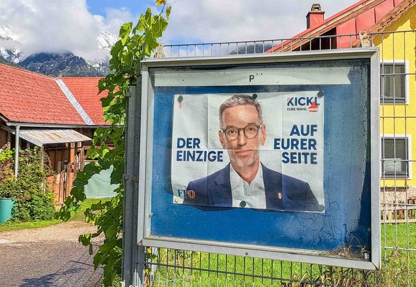 FPÖ-Chef Herbert Kickl hat gute Chancen, Wahlsieger zu werden. Foto: Kontext
