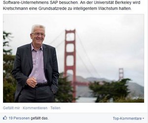 Kretschmann global. Screenshot Facebook.