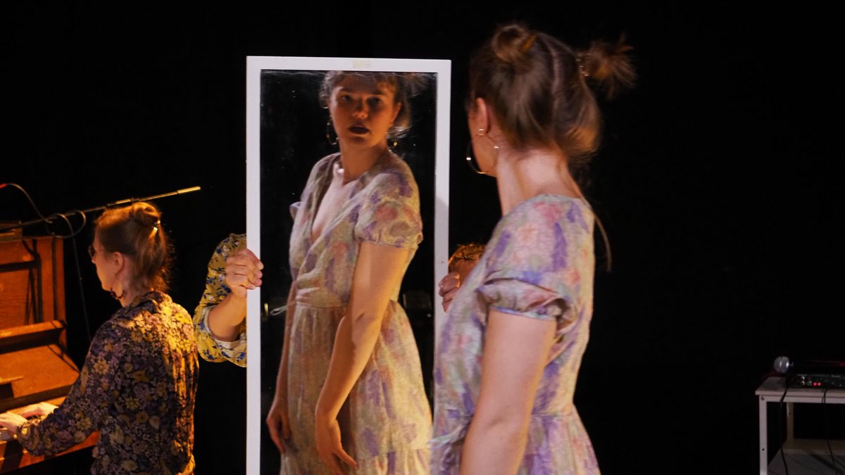 Die Kammermusiktheaterperformance versucht, Gretchens Geschichte in der heutigen Zeit zu spiegeln. Fotos: Fabian Tietz