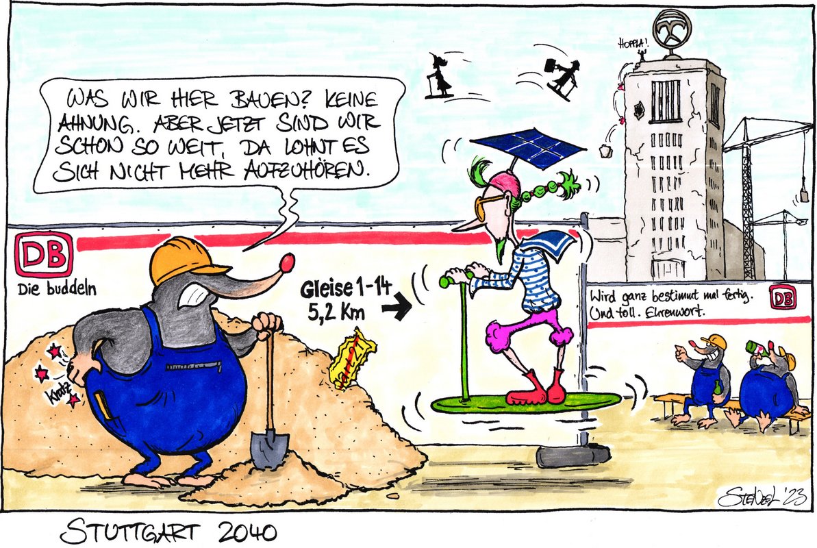Karikatur: Oliver Stenzel