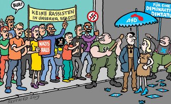 Nazis in der zweiten Reihe