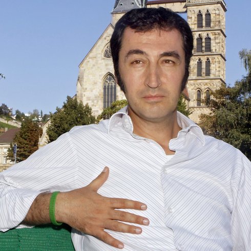 So ein Mann – 2009 zu Besuch in Esslingen, damals ist er Mitglied des EU-Parlaments und Bundesvorsitzender der Grünen.