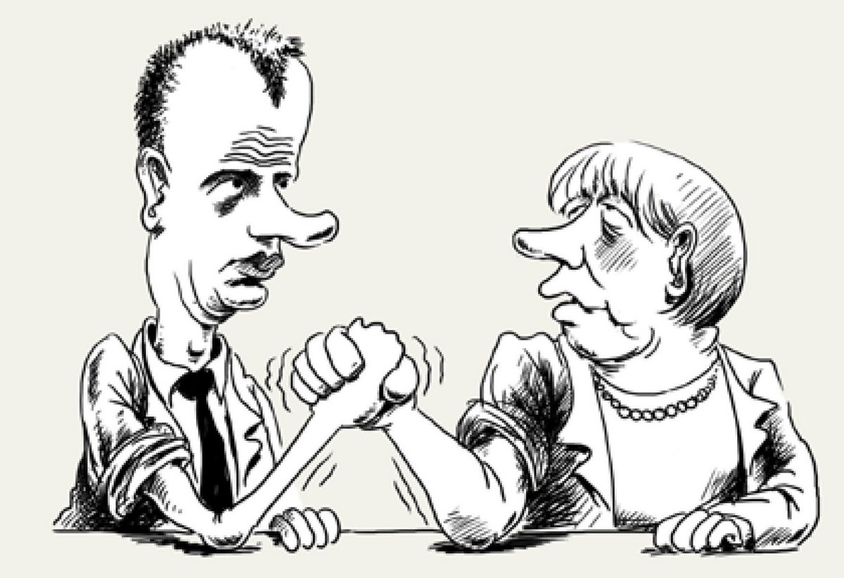 Schon damals ein Konkurrent: Friedrich Merz (2002). Schon damals ein Konkurrent: Friedrich Merz (2002).