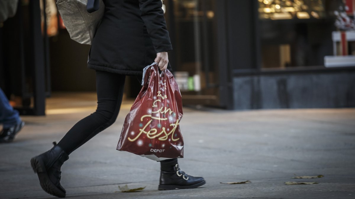 Festtagsvorfreude und Konsumfreude.