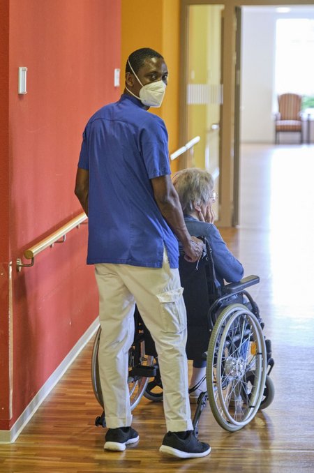 Daniel Ebosele hofft weiter, und er arbeitet weiter.