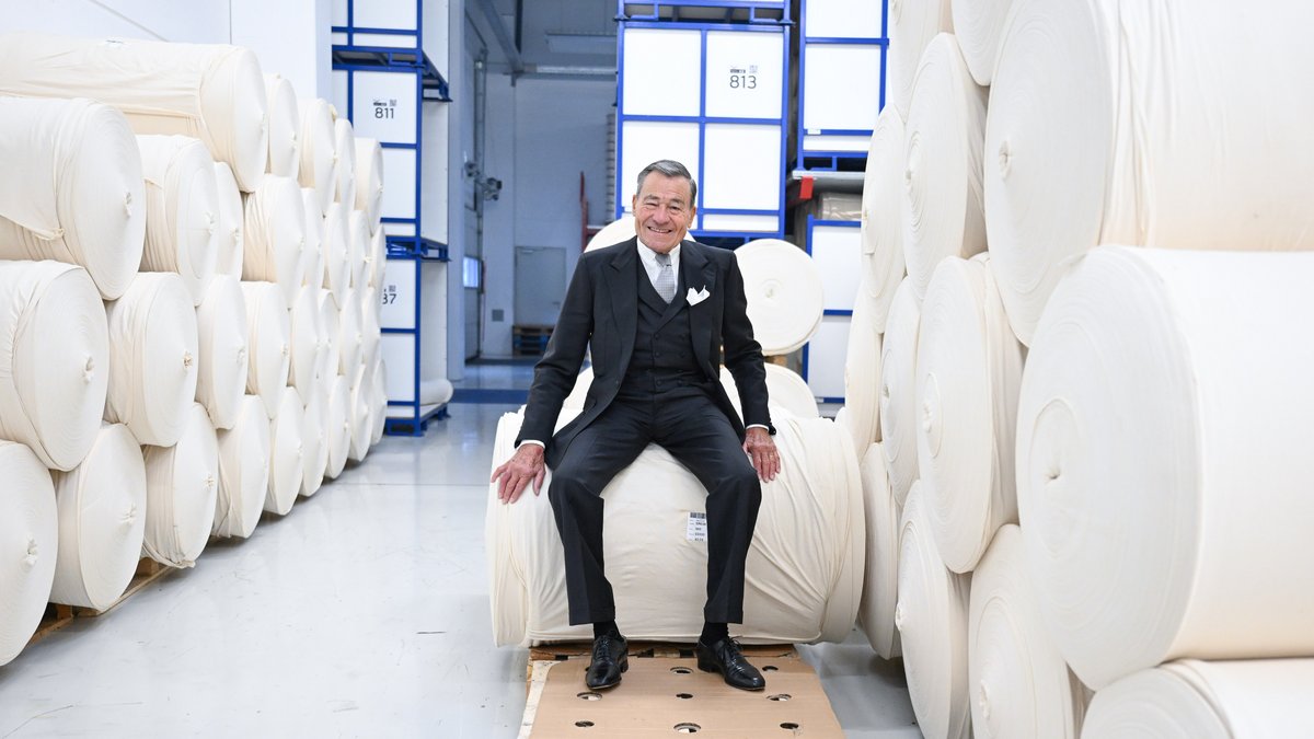Wolfgang Grupp, bis 31.12.2023 Chef des Textilherstellers Trigema mit Sitz in Burladingen. Foto: dpa, Bernd Weißbrod