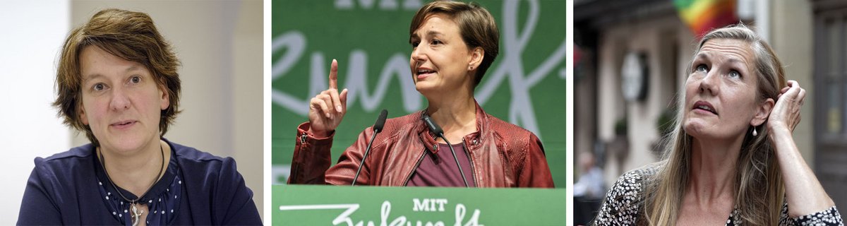 Wer will 2021 OBin sein (v.l.): die Grünen Gisela Splett, Sandra Detzer, Veronika Kienzle? Fotos: Joachim E. Röttgers