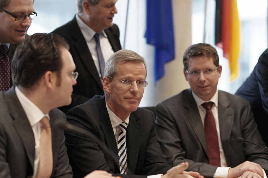 Manche verwechseln ihn mit Christian Wulff. Foto: Reiner Hausleitner