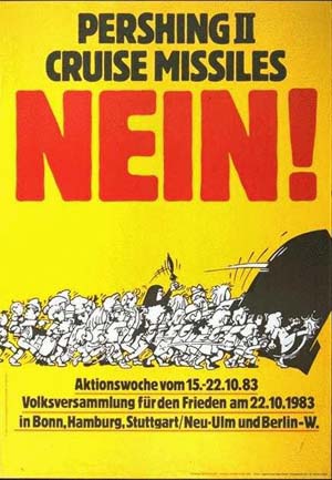 Protestplakat 1983.