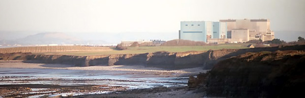 Idyllischer Küstenstreifen: AKW-Standort Hinkley Point in der Grafschaft Somerset. Foto: Richard Baker