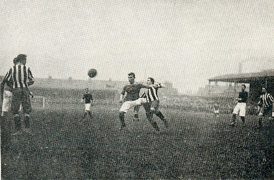 Früher war mehr Platz. Auch deshalb gewinnt Newcastle 1906 den FA Cup.