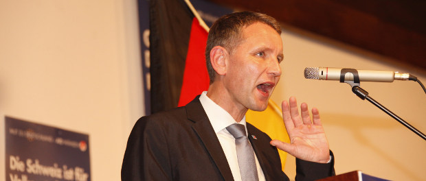Auch in Deutschland haben extreme Positionen wieder eine Stimme: AfD-Hardnliner Björn Höcke. Foto: Metropolico.org/Flickr, CC BY-SA 2.0