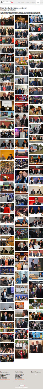 Hört gar nicht mehr auf: Bilderteppich des Freiherrn von Stetten. Screenshot