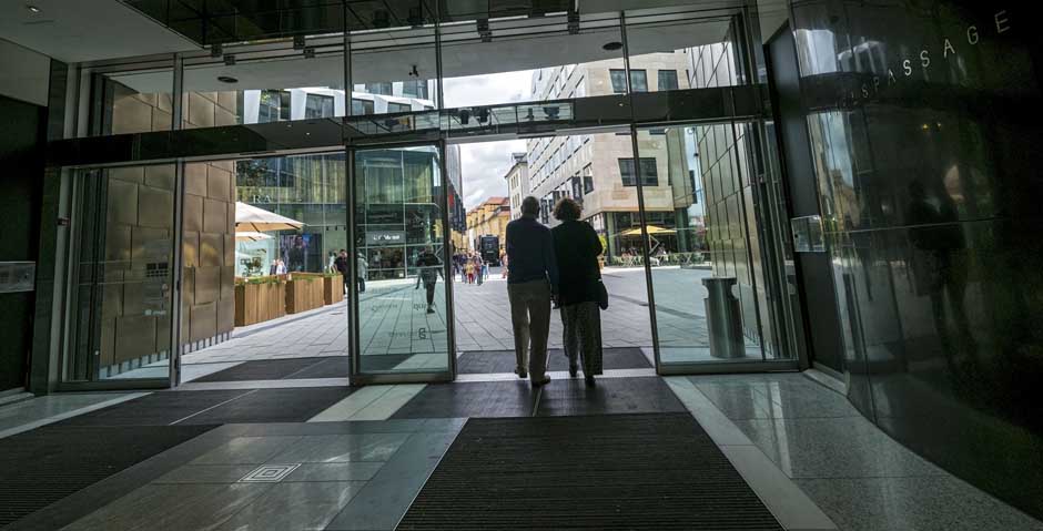 Was machen, wenn man drin ist? Wieder raus gehen.