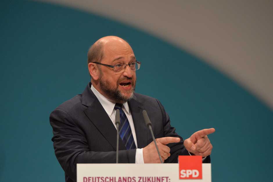 Wahlkämpfer Martin Schulz.