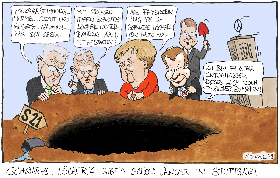 Karikatur: Oliver Stenzel 