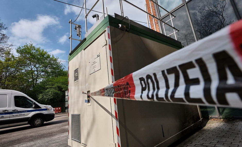 Das Mordopfer: Messstelle am Neckartor. Obduktionsbericht liegt noch keiner vor. 