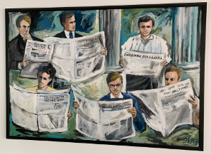 Die "Stuttgarter Nachrichten" auf einer Ebene mit der Times. Foto: Moritz Osswald 