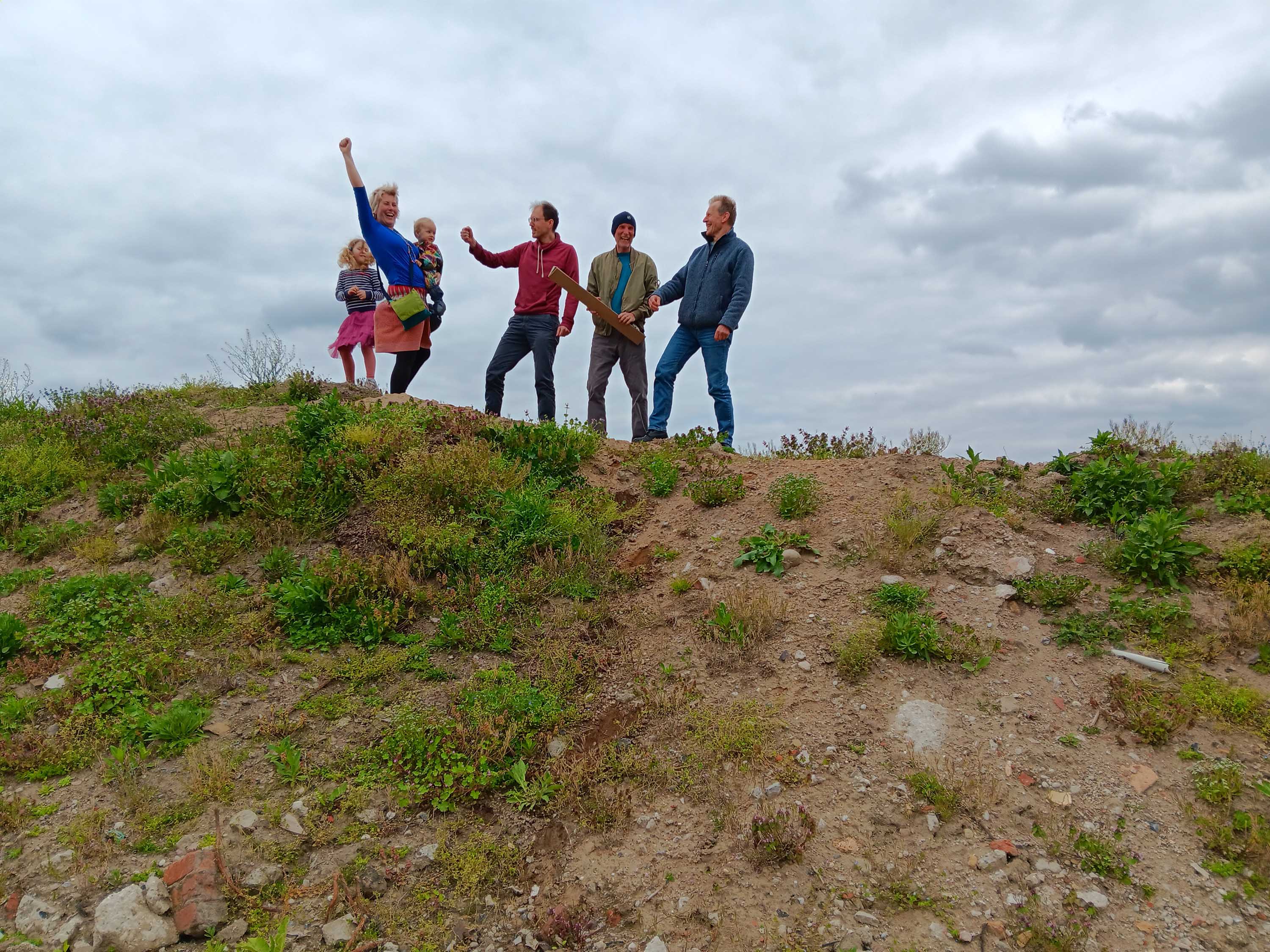Gemeinsam wohnen statt Brache: Karlsruher Wohnprojekte würden gerne in der Nordstadt bauen. Fotos: Florian Kaufmann